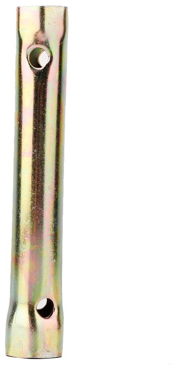 Dailygoods- Bougiedopsleutel 130 Mm - Dubbel Uiteinde 16/18 Mm - Ergonomisch Ontwerp - Lichtgewicht - Duurzaam - Professioneel Gereedschap - Steeksleutel