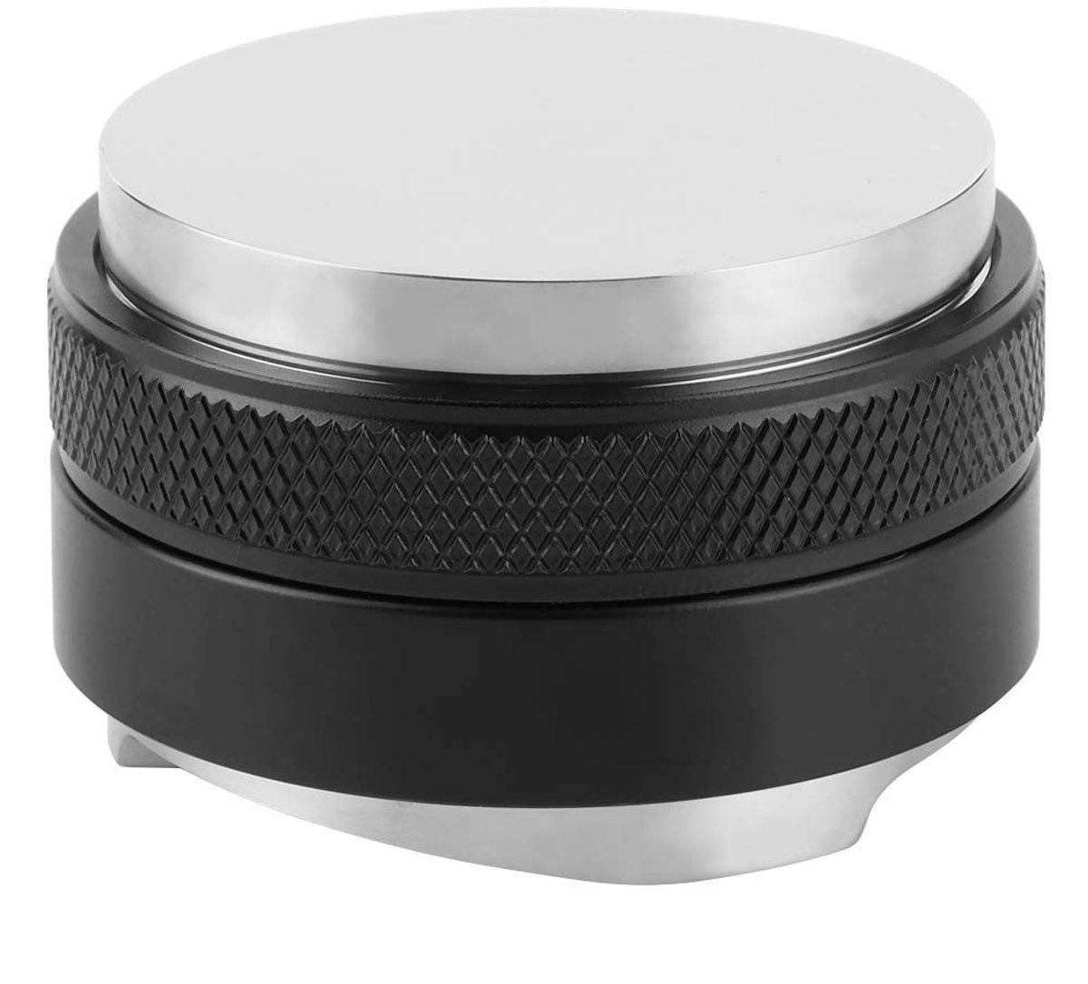 Dailygoods- Koffiedistributeur met Verstelbare Diepte - Koffietamper 51 mm - Dubbel Hoofd Design - Efficiënte Verdeling - Geschikt voor Thuis/Office
