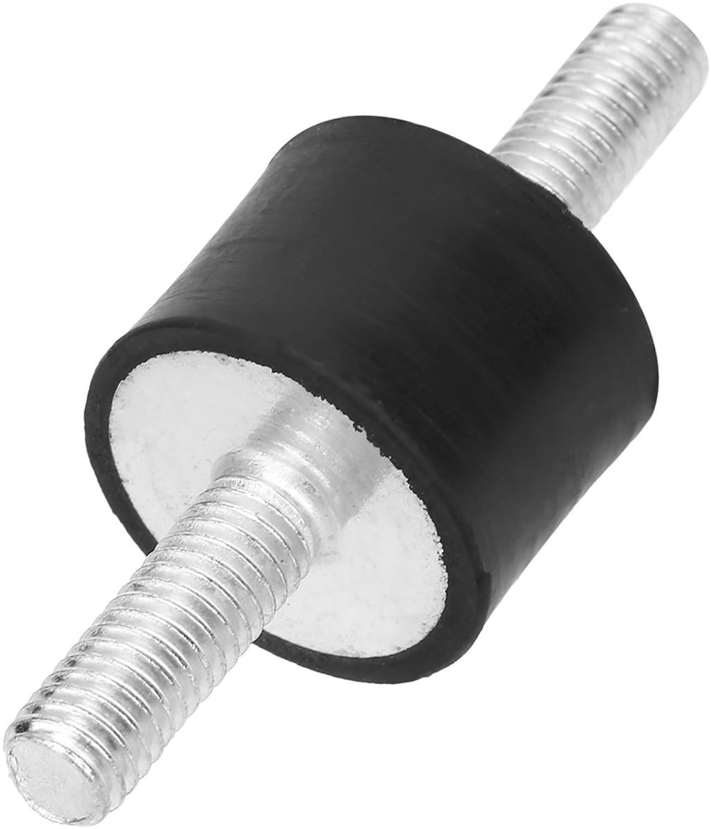 Dailygoods- Trillingsdempende Isolatorbeugels 4 Stuks - Rubber - Schokdemper - Geluidsreductie - Dempingselement - Voor Luchtcompressoren/Dieselmotoren - Rubberen Demper