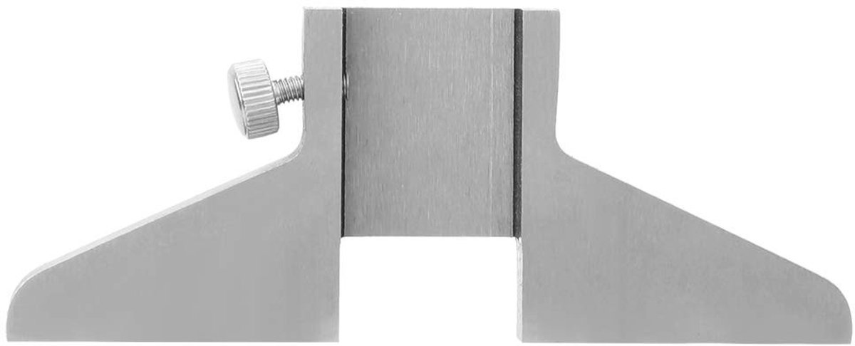 Dailygoods- Schuifmaat Hoge Nauwkeurigheid - Diepte Schuifmaat - Stalen Dieptemeter - Lichtgewicht - Draagbaar - 7 x 0,8 x 3 cm