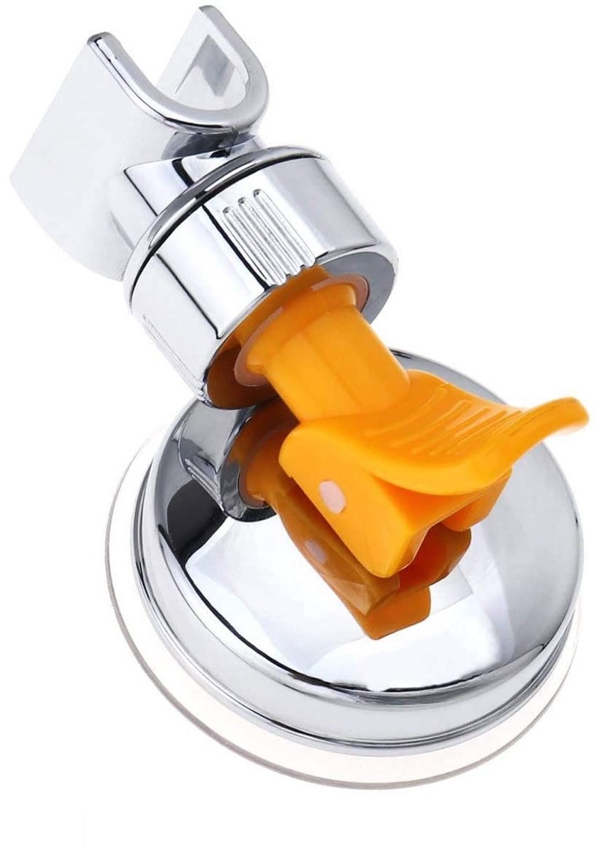 Dailygoods- Douchekop Houder 360° Rotatie - Douchekophouder zonder boren - Wandbeugel badkamer - Zuignap houder - Hoogwaardig ABS - Waterdicht en duurzaam - Douchebeugel