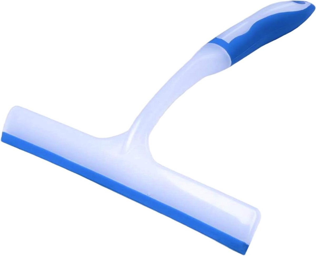 Raamwisser - Glasreiniger - Streeploos Reinigen - Brede Dekking - 25 cm Breed - Blauw