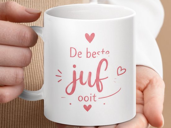 Tasse La meilleure maîtresse de tous les temps, cadeau pour enseignante, départ maîtresse, remerciement fin d'année scolaire, journée des maîtresses, tasse cœurs