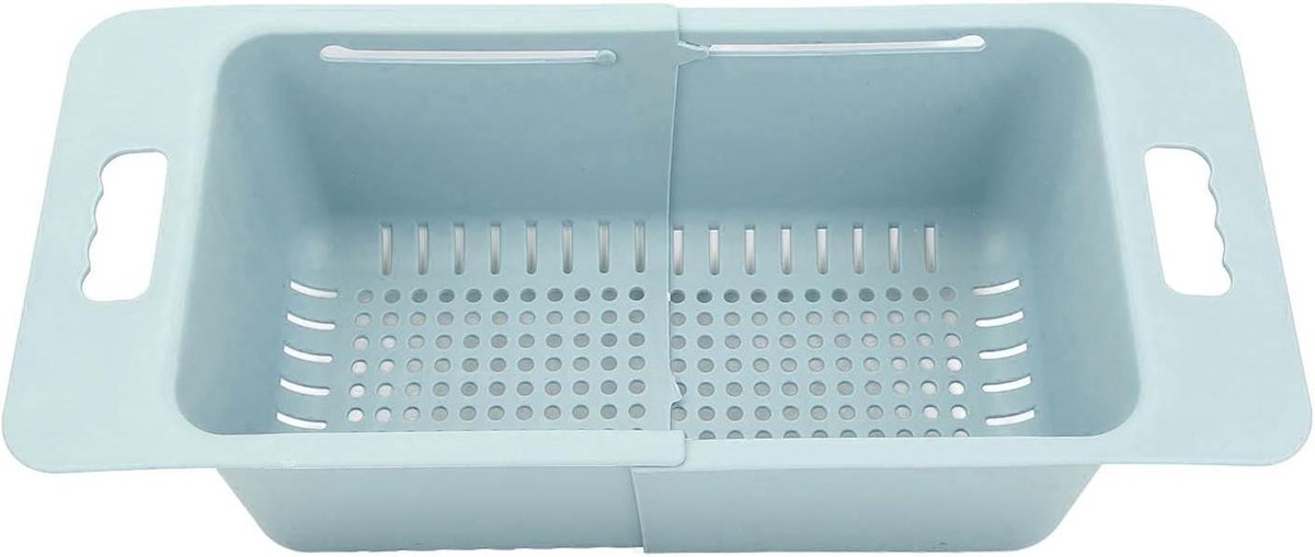 Vriezer Mand - Opbergbak Diepvries - Keuken Ordenen - Uitschuifbaar met Handvat - 40-52 cm - Groen