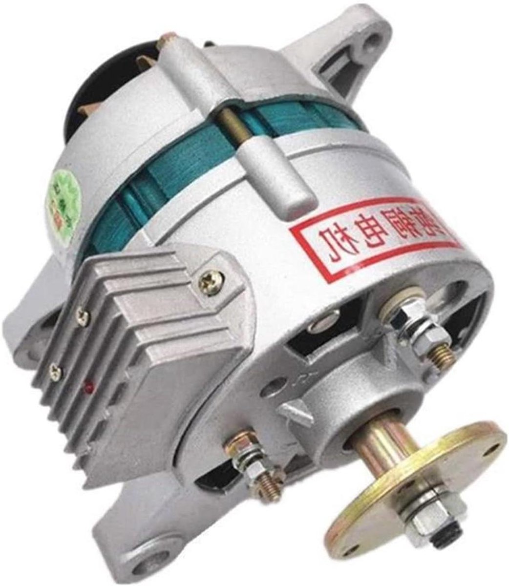 Generator - Stroomaggregaat - Stroomvoorziening - Dubbeldoel Opladen - 750W - Zilver
