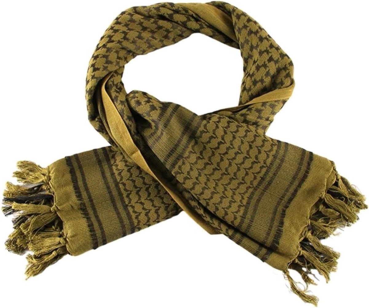 Dames Sjaal - Hoofddoek Foulard - Buitenactiviteiten - Multi-inzetbaar - One Size - Naturel