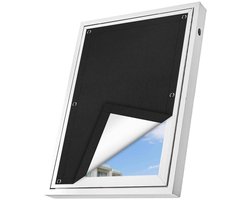 Verduisteringsgordijnen - DIY Verduisteringsdoek - 60x115 cm - Draagbare verduisteringsgordijnen - Met 7 zuignappen - Verduisterende zonweri
