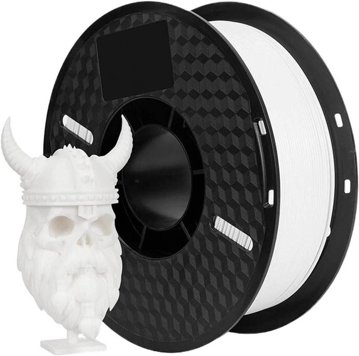 3D Printer Filament - PETG Plastic - 3D Printen - Goede Taaiheid - 1 kg 1.75 mm - Wit