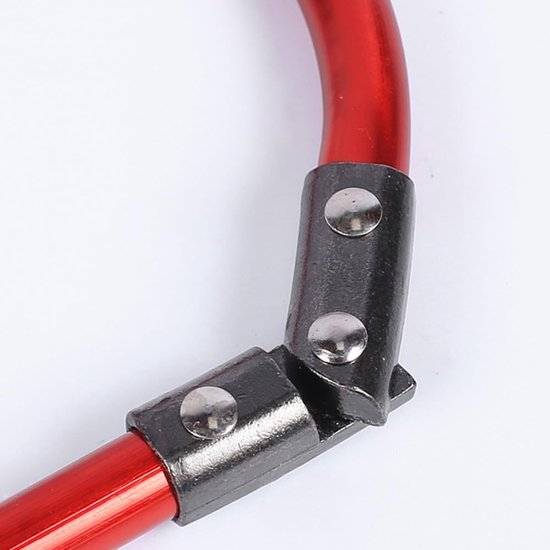 Visnet Hoofd - Vangnet Kop - Buiten Vissen - Inklapbaar Drijvend Ontwerp - 38 cm - Zilverkleurig — afbeelding 5