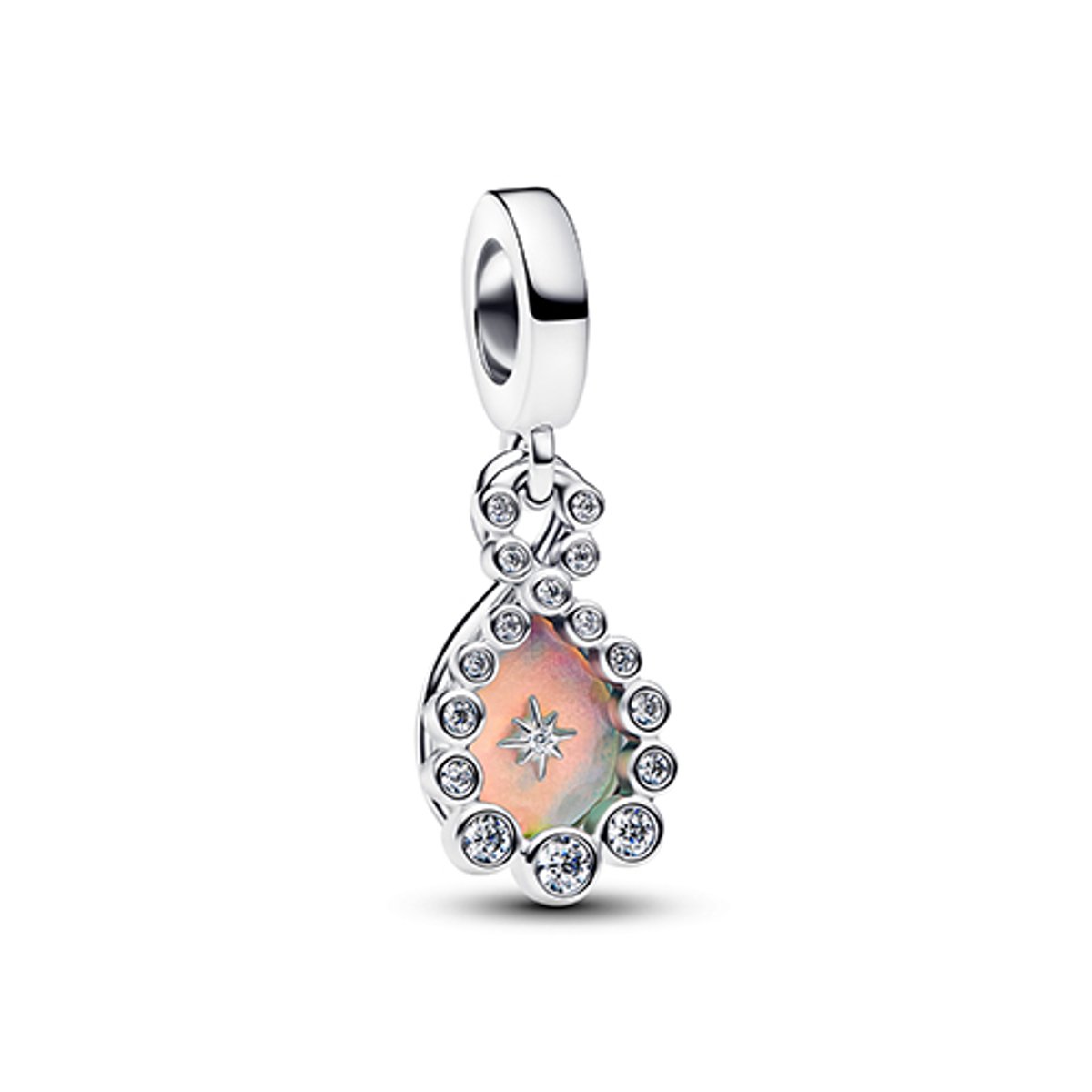 Pandora Moments Oneindigheid Dubbele Hangende Bedel Dames Zilver 794251C01