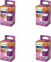 Philips Voordeelverpakking - GU5.3 - LED Spotlamp (MR16) - 12V - 35W - Dimbaar - Warmwit Licht - Set van 4 Stuks