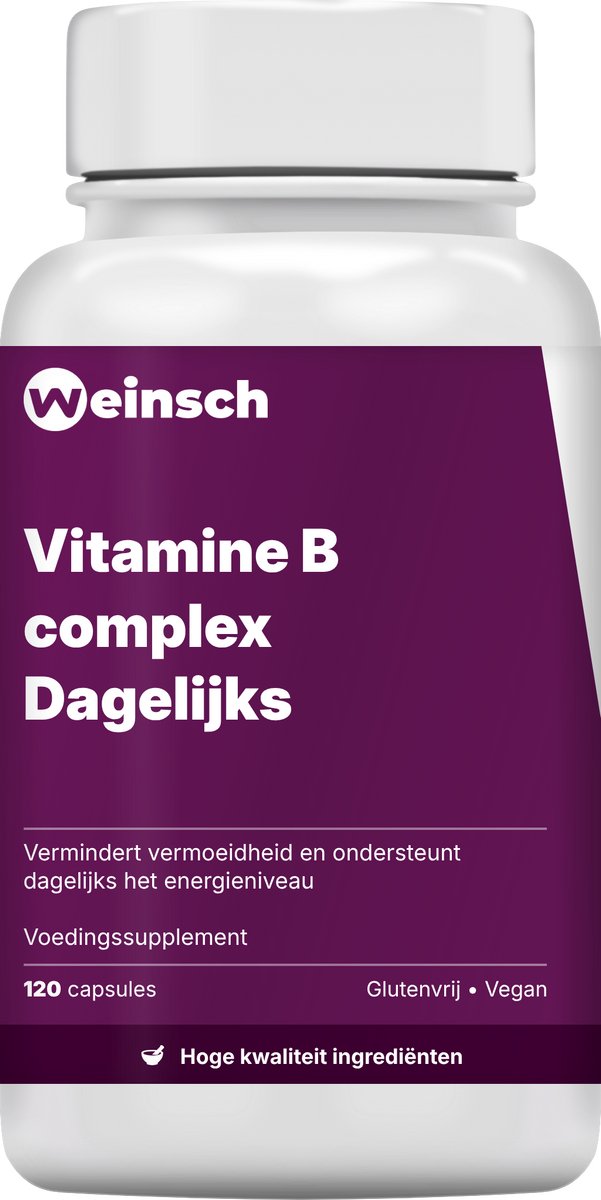 Weinsch Vitamine B complex Dagelijks | 551mg | 120 capsules