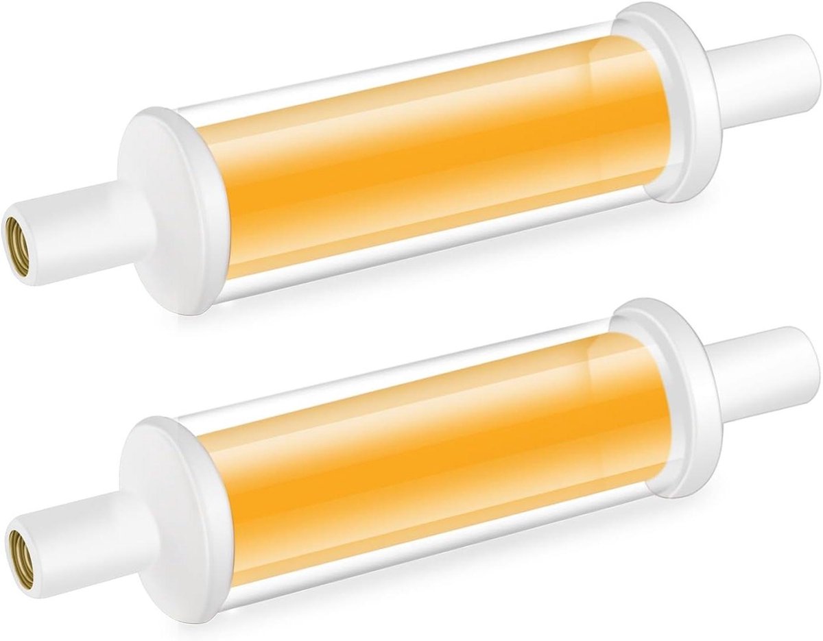 LED Lamp - Energiezuinige Verlichting - Algemene Verlichting - Flikkervrij - 78mm - Warm Wit