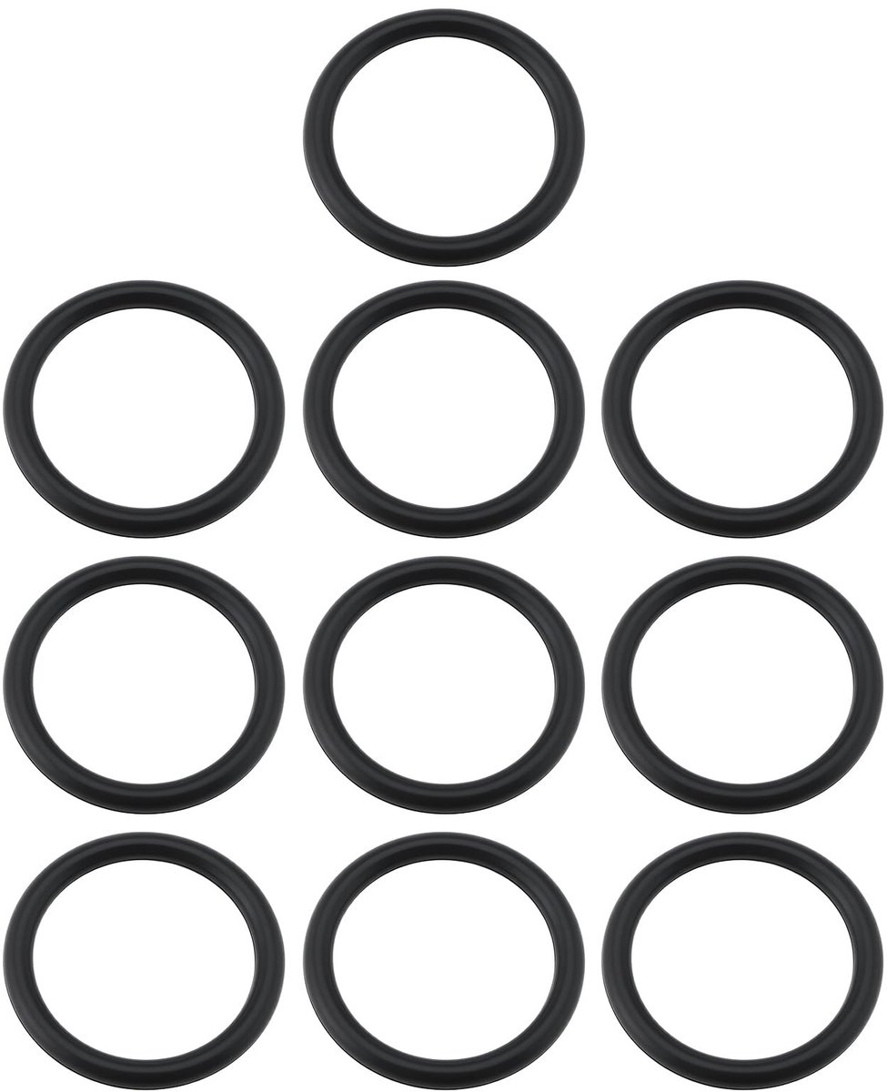 Dailygoods- O-ring 10 Stuks - Afdichtingsring - 33x26x3.5mm - Oliebestendig - Slijtvast - Geschikt voor Prima 3 - Afdichtring