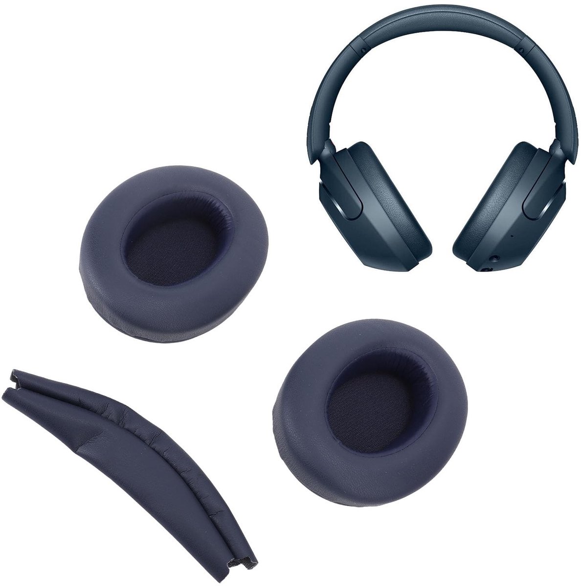 Dailygoods- Oorkussens Memory Foam - Vervangende Earpads - Geluidsisolatie - Slijtagebestendig - Comfortabel - Nadeloos - Hoofdtelefoononderdelen