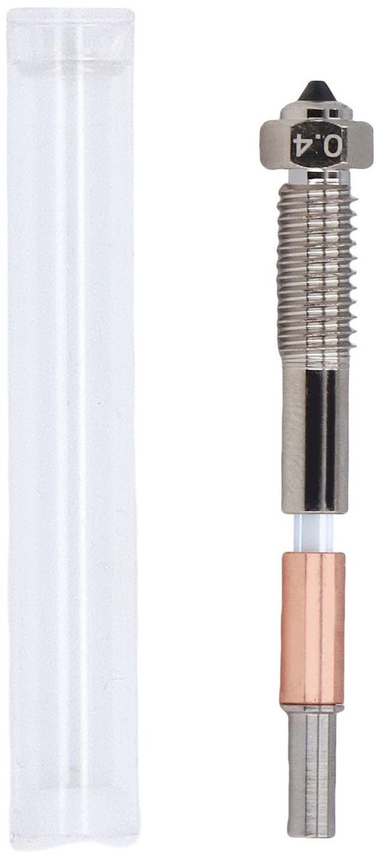 Dailygoods- Mondstuk 0,4 Mm Quick Swap - Gebitsprotecties - Mondstuk Stofzuiger - Vervanging QIDI Plus 4 - Duurzaam - Geïntegreerd Mondstuk - Nozzle