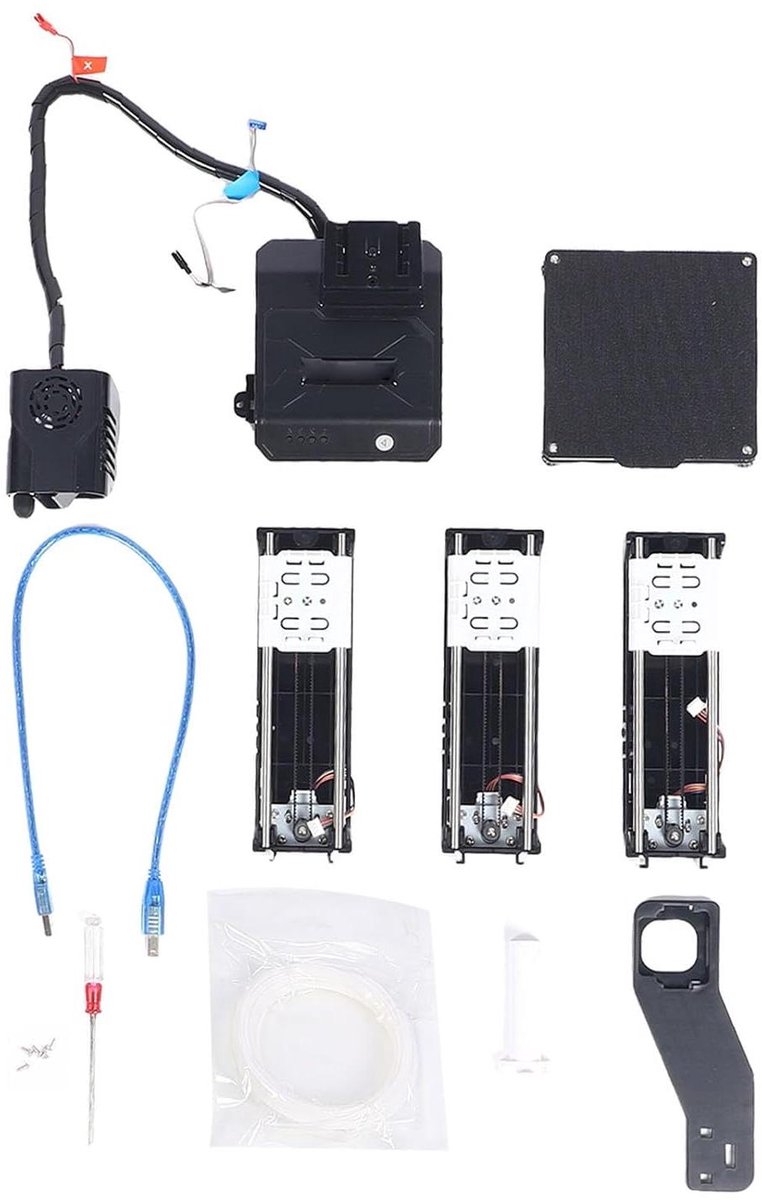 3D Printer - Mini Printer - Hobby Projecten - Automatisch Slicing - 0.05mm Resolutie - Zwart