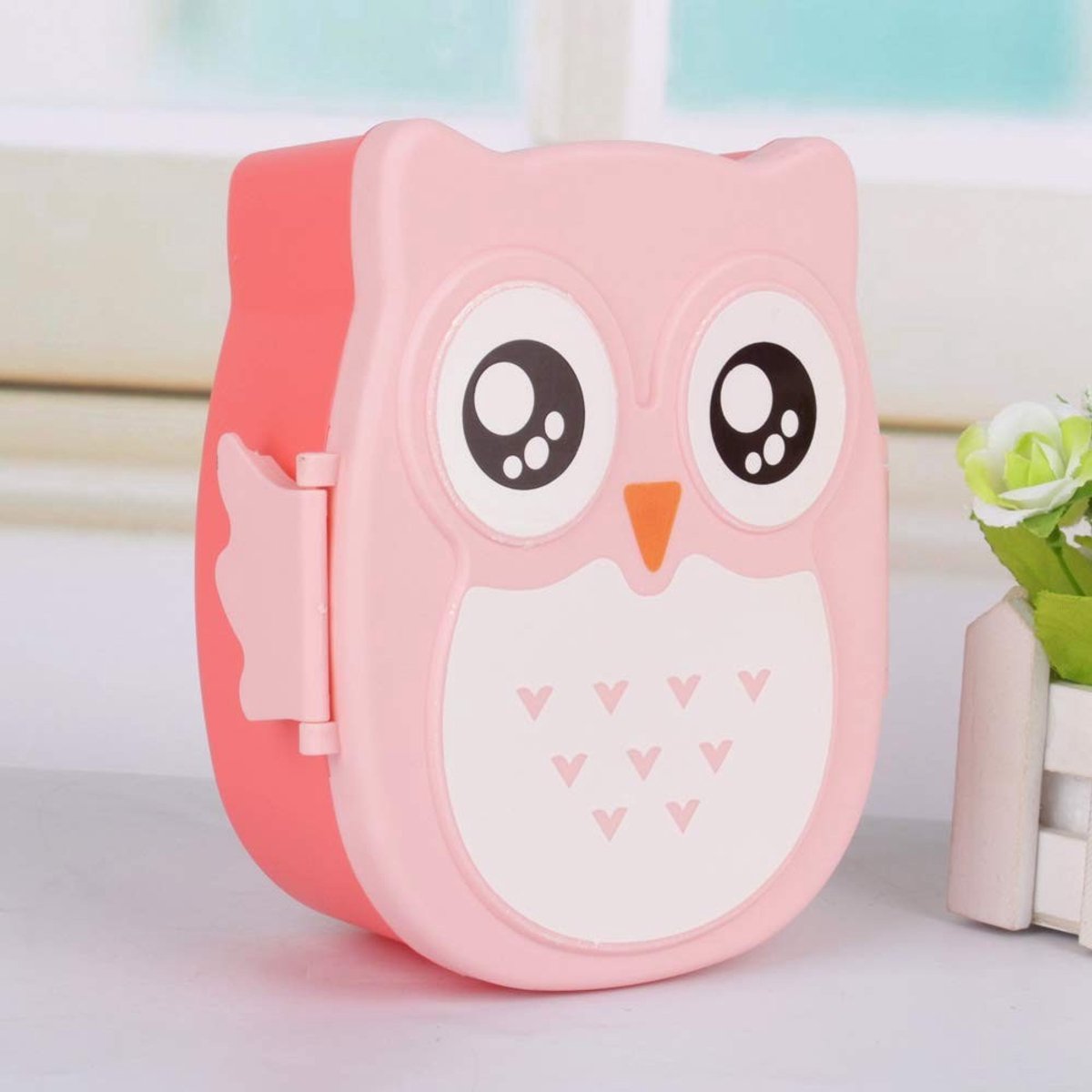 Dailygoods- Lunchbox Kinderen Voedselveilig - Draagbare Bentobox - Magnetronbestendig - 900ML - BPA-vrij - Veilig in gebruik