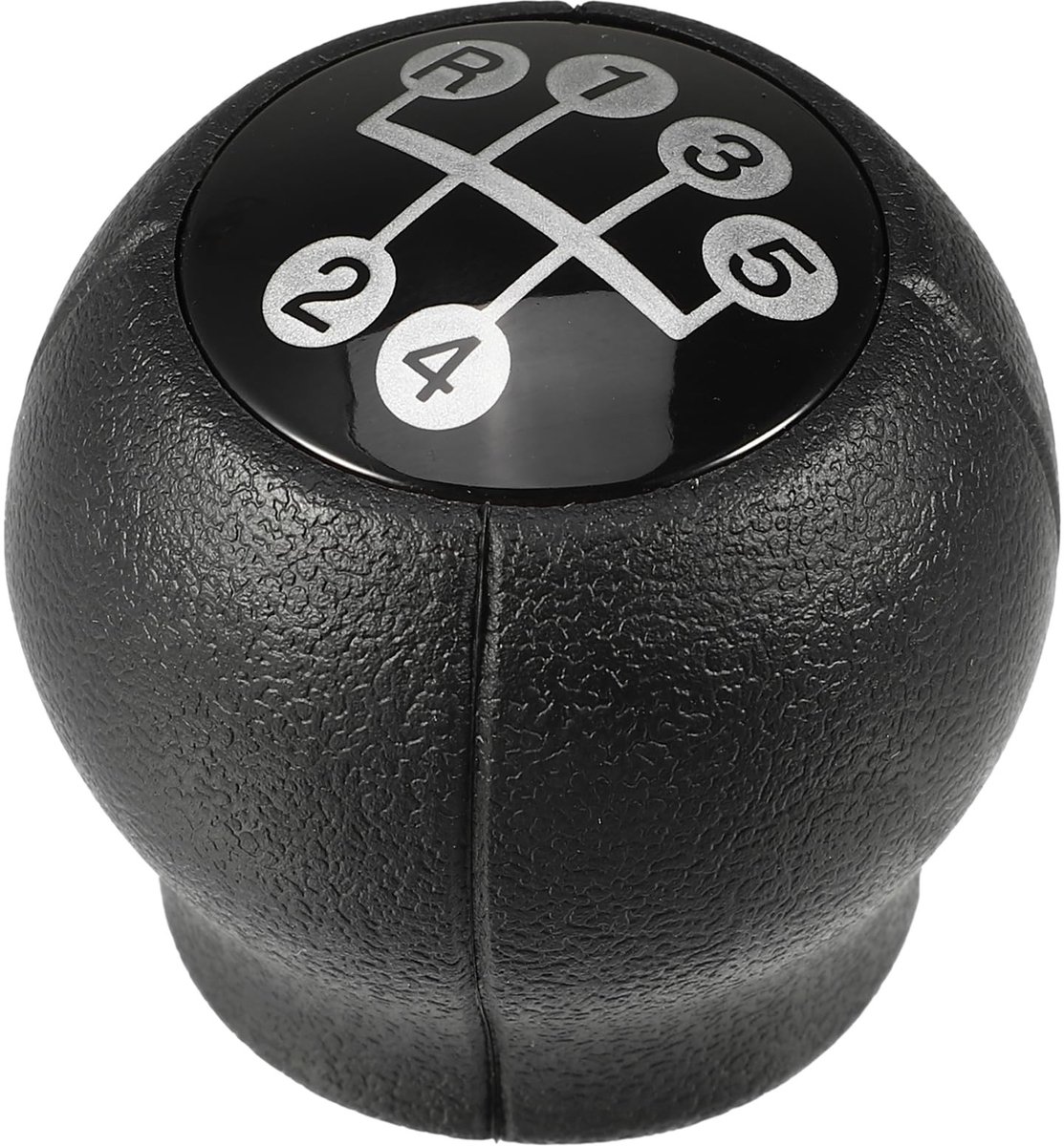 Dailygoods- Versnellingspookknop Ergonomisch Ontwerp - Pookknop - Universeel - Zwart - ABS Kunststof - Afmetingen 5,2x5 cm - Versnellingspook