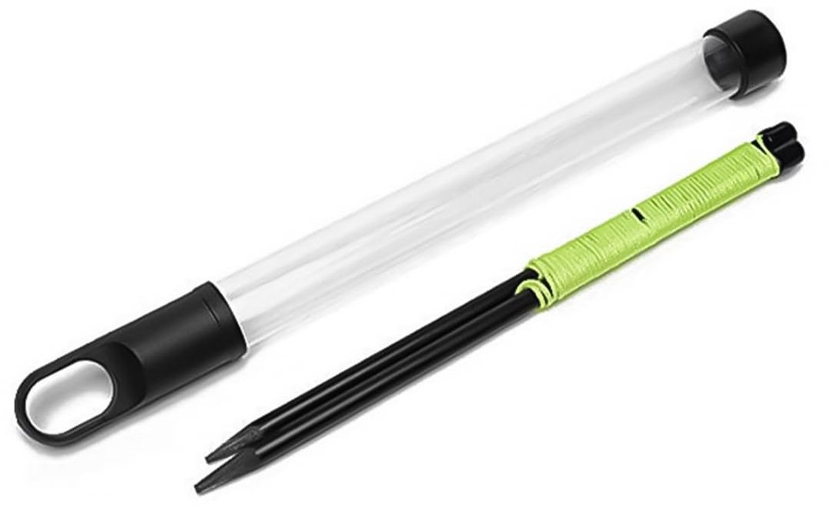 Dailygoods- Golfputter Hoge Precisie - Golftrainingsmateriaal - Golf Richtlijn - Visueel Hulpmiddel - Stabiel en Eenvoudig te Bedienen - Glasvezelstaaf 24 cm - Golftraining