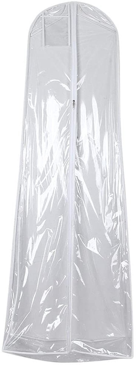 Dailygoods- Kledinghoes Vochtbestendig - Kledingtas - Beschermend - Ritsontwerp - Ademend PVC - 200 x 70 x 30 cm - Opbergtas