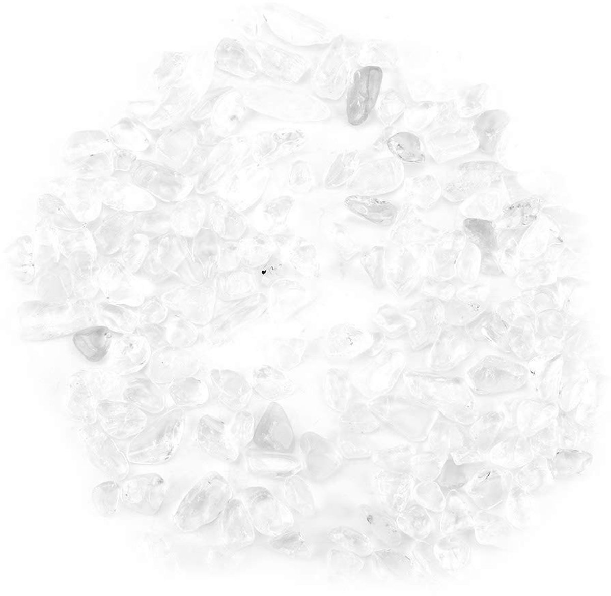 Dailygoods- Tuimelsteen Natuurlijke Kristal - Decoratief Grind - Feng Shui - Healing Stones - Verpletterde Stukken - Ongeveer 100 g - Kristalchips