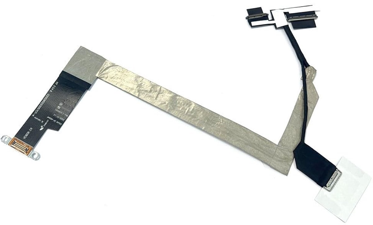 Dailygoods- LCD Scherm Kabel Vervanging - Flexibele Kabel - Compatibel met Dell Latitude 7640 - Productnummer 0CVH8H - Veilig verpakt - EPE-bescherming - Beeldschermkabel