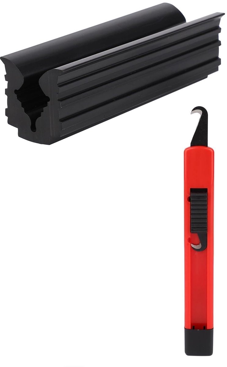 Dailygoods- Golfaccessoires Compleet Kit - 13 Dubbelzijdige Tape Strips - Rubber Vise Klem - Haakmes - Onderhoudsbenodigdheden - Diverse Materialen - Golf Grip Kit