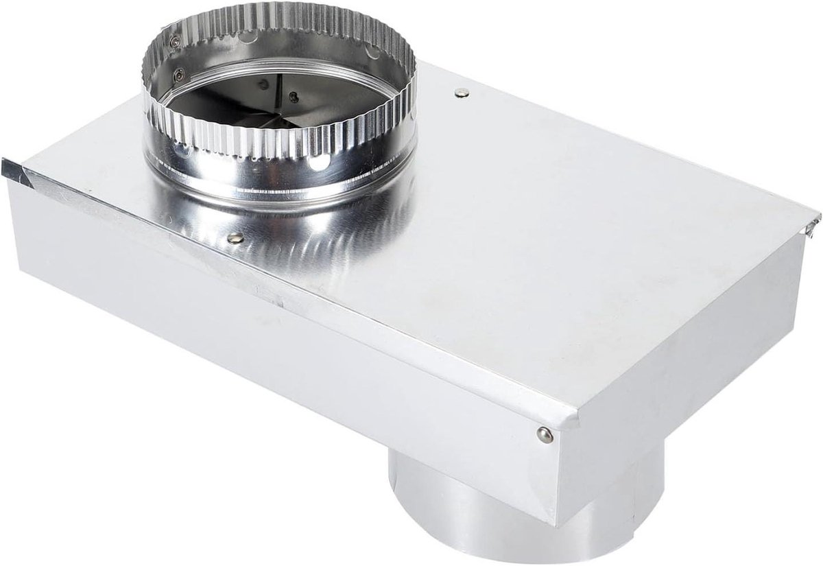 Drogerventilatie Kit Droger Afvoer Efficiënt Drogen Verstelbaar Ontwerp 0-5 Inch Zilver