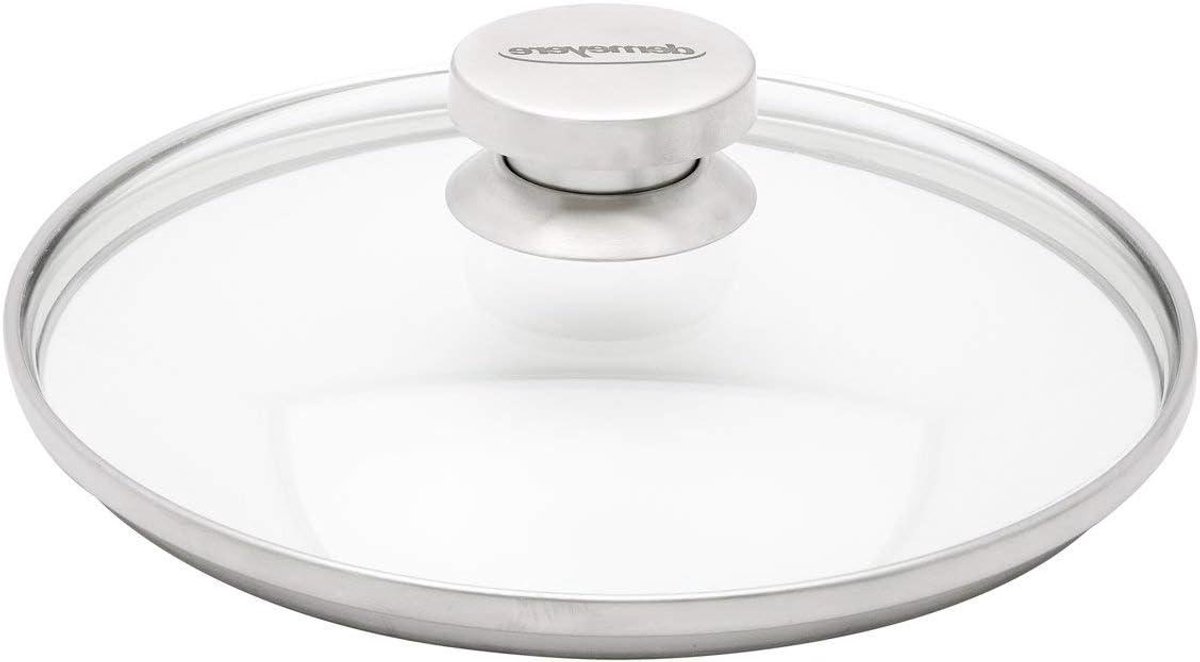 Deksel - Glas Deksel - Keuken Gebruik - Hittebestendig Glas - Rond - Transparant