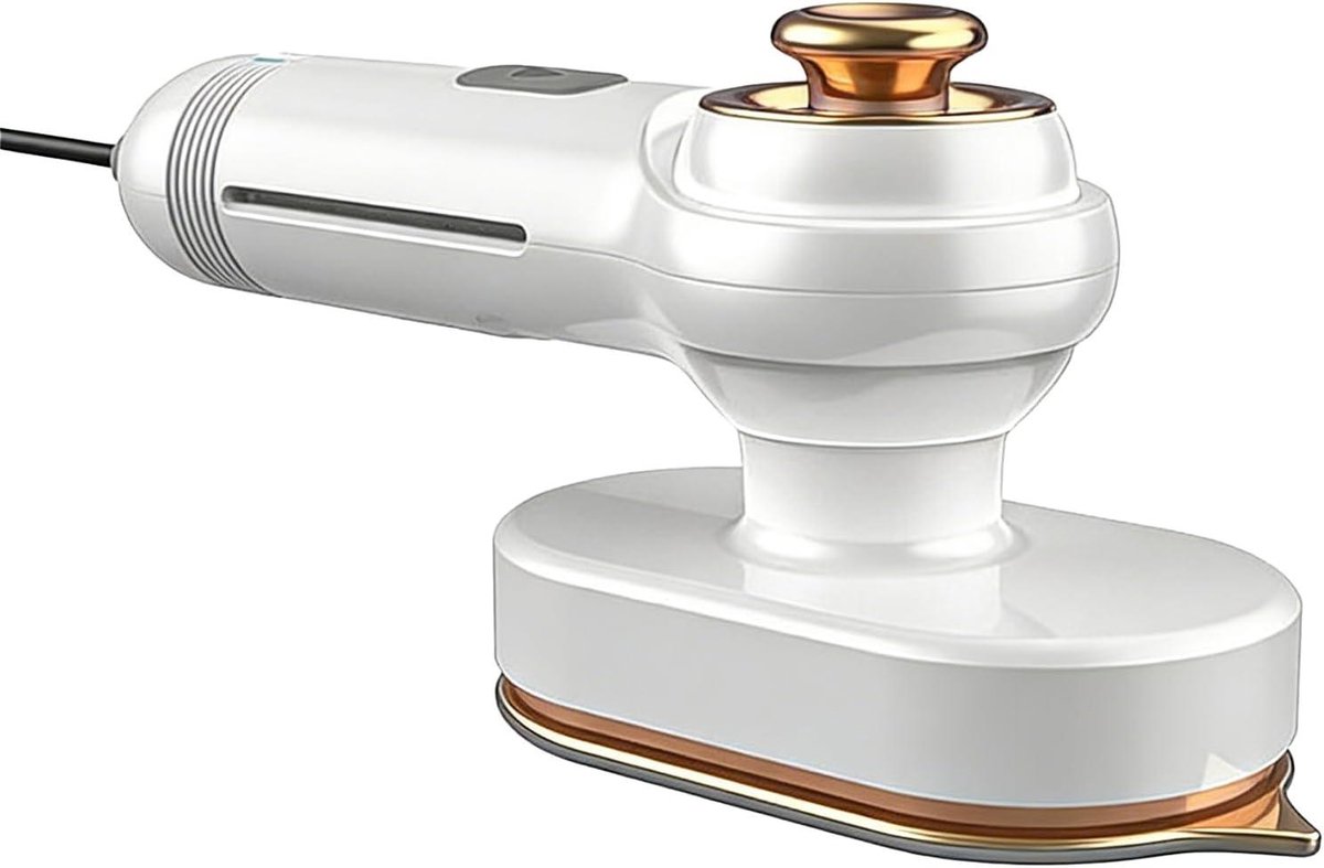 Stoomreiniger Kleding - Reisstomer Kleding - Rimpels Verwijderen - Stoom en Droog Strijken - 60 ml Reservoir - Wit
