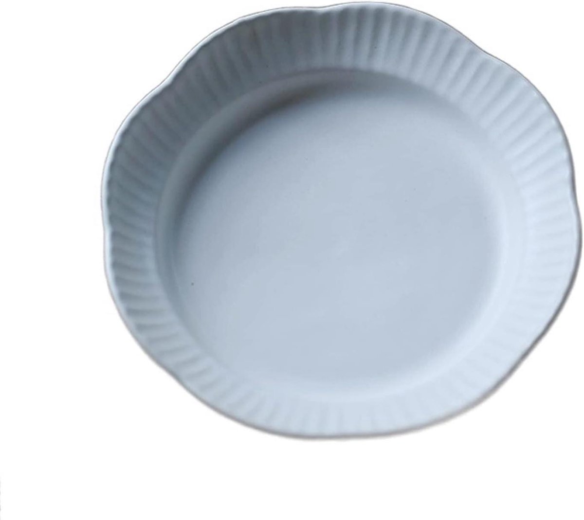 Dinerbord Keramiek - Eetbord Diep Bord - Dagelijks Gebruik - Hittebestendig Vaatwasmachinebestendig - Ovaal - Wit