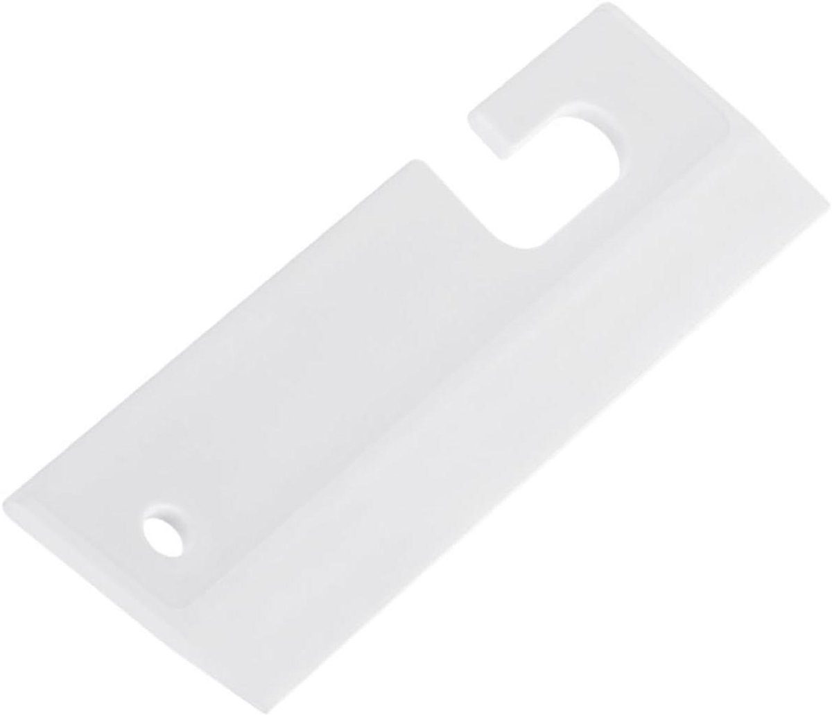 Siliconen Wisser - Glas Schraper - Streeploos Reinigen - Duurzaam Materiaal - 20 cm - Wit