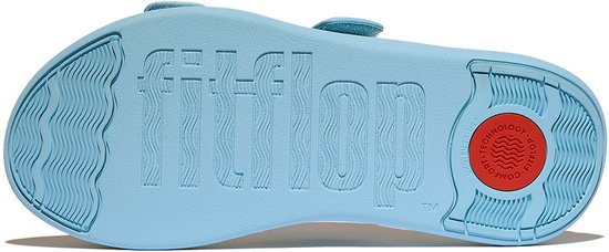 FitFlop F- Mode Go Dias à plateforme réglables à deux barres BLEU - Taille 38