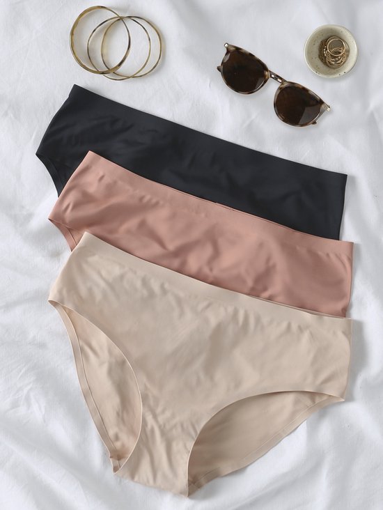 ENVIE DE FRAISE Lot de 2 culottes de grossesse sans coutures en microfibre