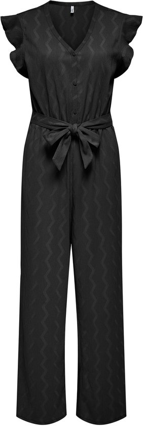 Only Jumpsuit Onldia S/s V Neck Jumpsuit Cs Jrs 15357551 Black Dames Maat - S