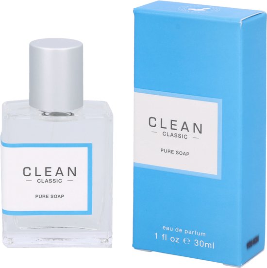 Clean - Pure Soap Eau De Parfum - 30 Ml - Frisse Zeepgeur - Neutraal & Verfrissend - Geschikt Voor Dagelijks Gebruik