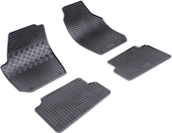 Tapis de voiture en caoutchouc adaptés à Skoda Fabia 5J (2007-2014) 5J