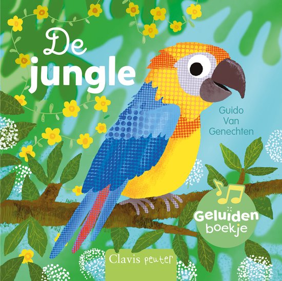 Geluidenboekjes - De jungle - cover