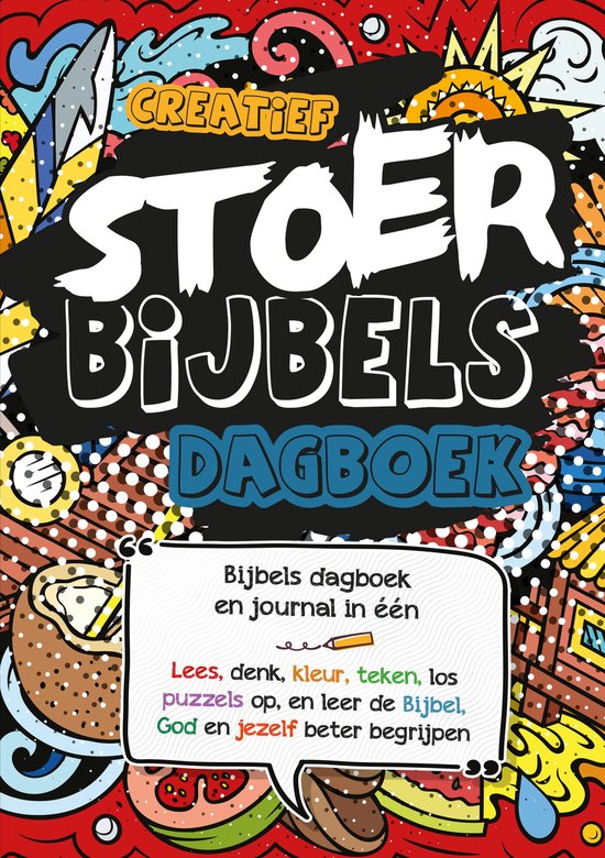 Creatief stoer Bijbels dagboek - cover