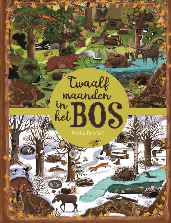 Twaalf maanden in het bos - cover
