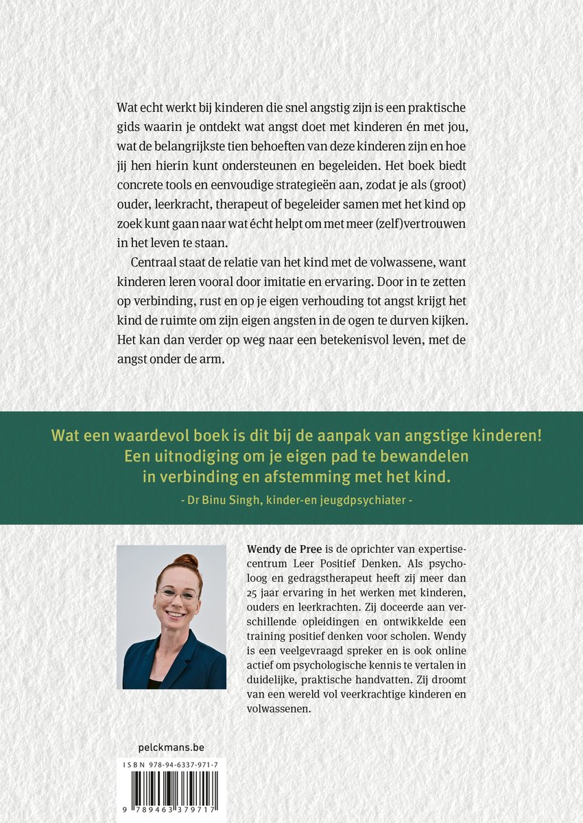 Wat echt werkt bij kinderen die snel angstig zijn - back cover