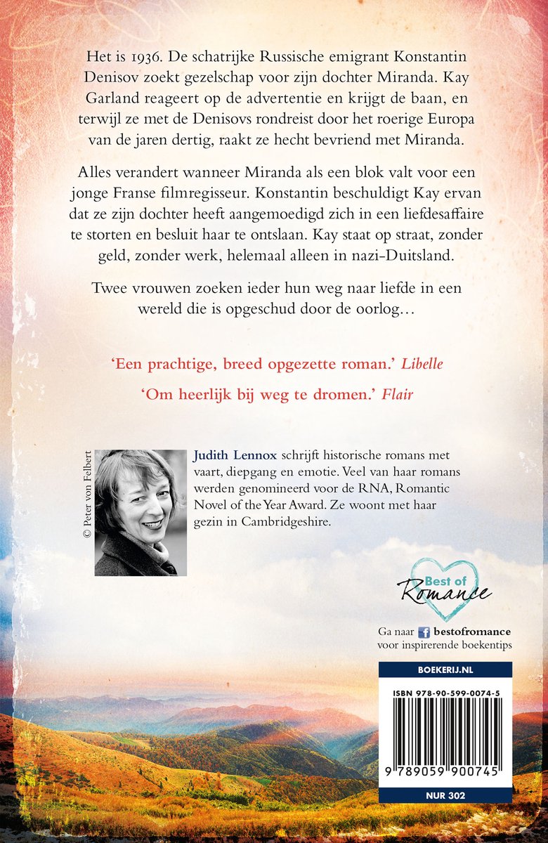 Het hart van de nacht - back cover