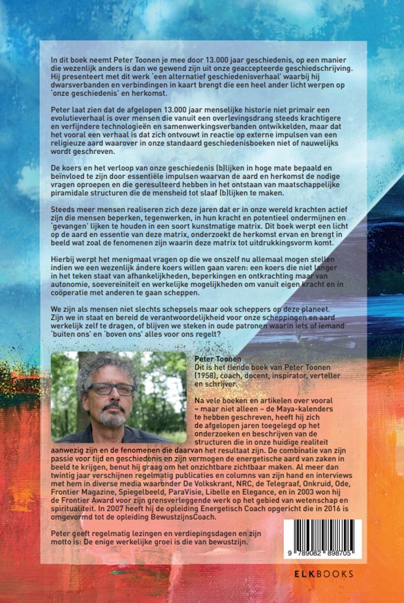 Opgesloten in een piramide - back cover
