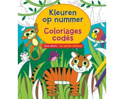 foto van Kleuren op nummer - Lieve dieren / Les gentils animaux - Coloriages codés