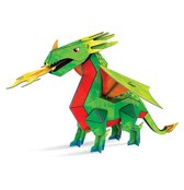 Boek + 3D-puzzel - Draak