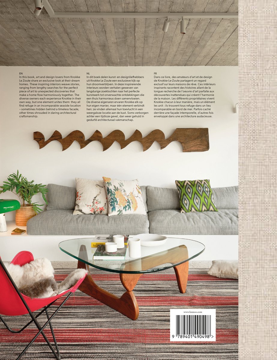 洋書 KNOKKE LE ZOUTE Living by the Sea Lannoo Knokke Le Zoute Interiors: Living by the Sea (Hardcover