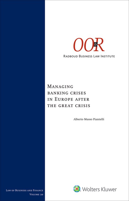 Managing banking crises in Europe after the great crisis - cover