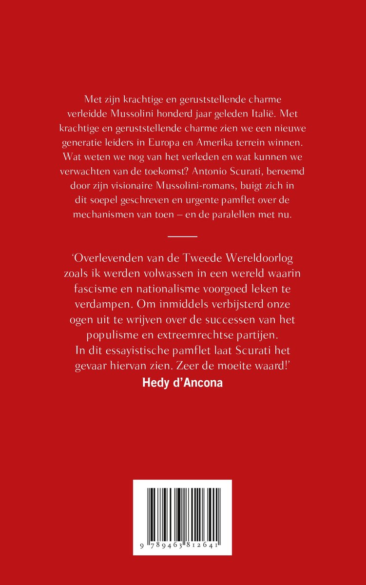 Fascisme en populisme - back cover