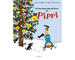 Omslag van Pippi Langkous - Het Kerstboomplunderfeest